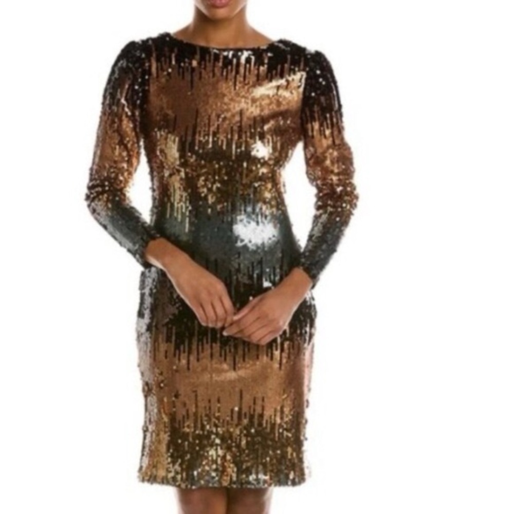 Nanette Nanette Lepore Stunning Sequin Dress with Ombre Effect